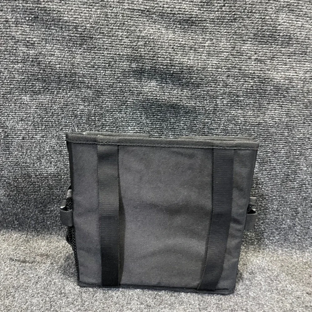 FOXBOX Black Trunk Organizer Cargo Collapsible Mesh Pockets Travel Storage Bag